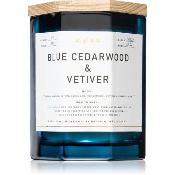 Makers of Wax Goods Blue Cedarwood & Vetiver lumânare parfumată 321 g