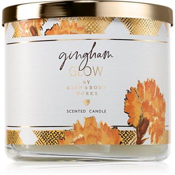 Bath & Body Works Gingham Glow lumânare parfumată 411 g