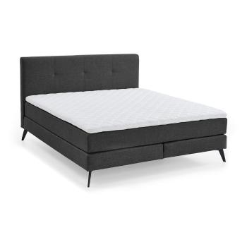 Pat boxspring gri antracit 180x200 cm ANCONA – Meise Möbel