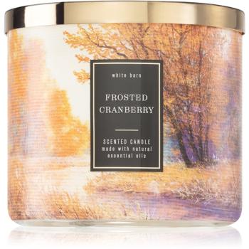 Bath & Body Works Frosted Cranberry lumânare parfumată 411 g
