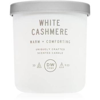 DW Home Text White Cashmere lumânare parfumată 255 g