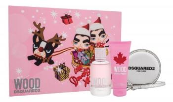 Dsquared² Wood For Her - EDT 100 ml + gel de duș 100 ml + portofel mic