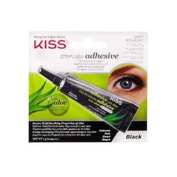KISS Adeziv negru pentru gene Strip Lash Adhesive with Aloe Black 7 g