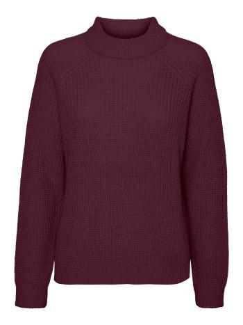 Vero Moda Pulover pentru femei VMLEA Regular Fit 10273854 Winetasting XL