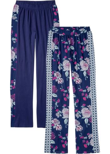 Pantaloni de pijama din bumbac organic (2buc/pac)