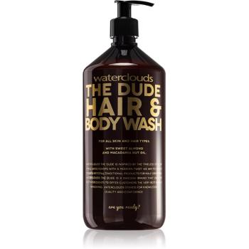 Waterclouds The Dude Hair & Body Wash 2 in 1 gel de dus si sampon 1000 ml