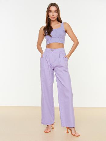 Trendyol Pantaloni Violet