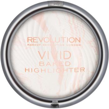 Makeup Revolution Vivid Baked Pudra coapta, pentru stralucire culoare Matte Lights 7.5 g
