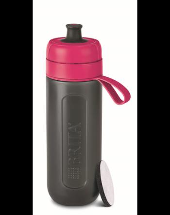 BRITA Sticlă cu filtru Fill&amp;Go Active 0,6 L, roz