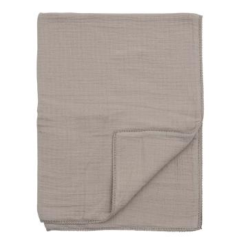 Pătură pentru copii bej din muselină 100x80 cm Muslin - Bloomingville Mini