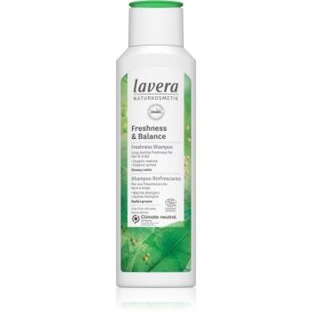 Lavera Freshness & Balance sampon revigorant pentru par si scalp gras 250 ml