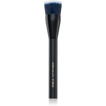 INIKA Organic Flat Top Kabuki Brush perie kabuki pentru machiaj 1 buc