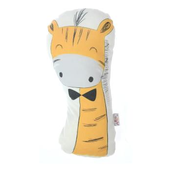 Pernă din amestec de bumbac pentru copii Mike & Co. NEW YORK Pillow Toy Giraffe, 17 x 34 cm