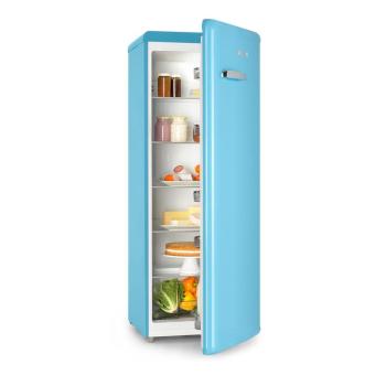 Klarstein Irene XL, frigider de cameră, 242 l, retro design, 4 nivele, A+, albastru