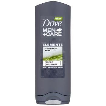 Dove Men+Care Elements Gel de duș pentru față și corp 2 in 1 250 ml