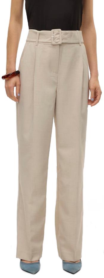 Vero Moda Pantaloni de damă VMNANCY Straight Fit 10304626 Silver Lining 36/34