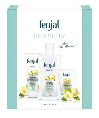 fenjal Set cadou pentru îngrijirea corpului pentru piele sensibilă Bulldog Sensitive Set