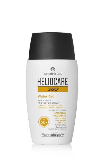 Heliocare Gel hidratant de protecție solară SPF 50+ 360° (Water Gel) 50 ml