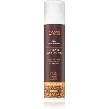 WoodenSpoon Skin Nourishment ulei de corp hranitor pentru un bronz intens 100 ml