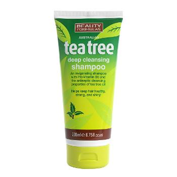 Beauty Formulas Șampon pentru părTea Tree(Deep Cleansing Shampoo) 200 ml