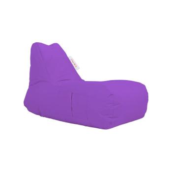 Fotoliu bean bag mov Trendy – Floriane Garden