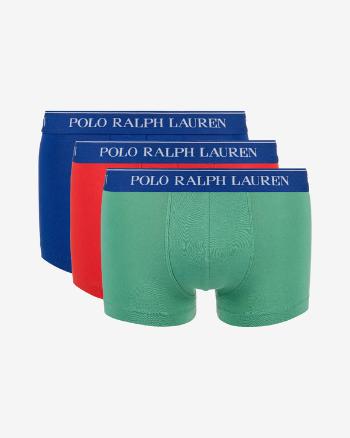 Polo Ralph Lauren Boxeri, 3 bucăți Albastru Verde Roșu