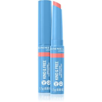 Rimmel Kind & Free balsam de buze colorat culoare 004 Hibiscus Blaze 1,7 g