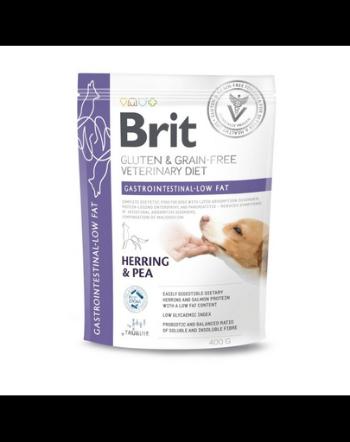 BRIT Grain Free Veterinary Diets Dog Gastrointestinal Low Fat 400 g hrana dietetica pentru caini