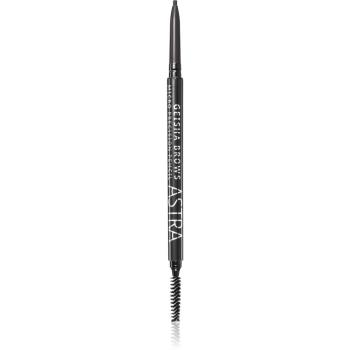 Astra Make-up Geisha Brows creion sprâncene precise culoare 05 Brunette 0,9 g