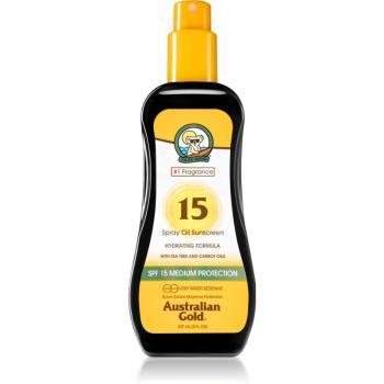 Australian Gold Spray Oil Sunscreen spray cu ulei pentru corp SPF 15 237 ml