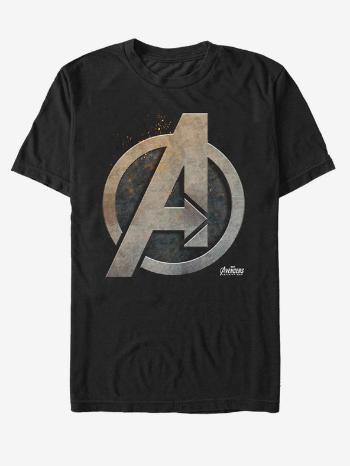 ZOOT.Fan Avengers Steal Logo Marvel Tricou Negru