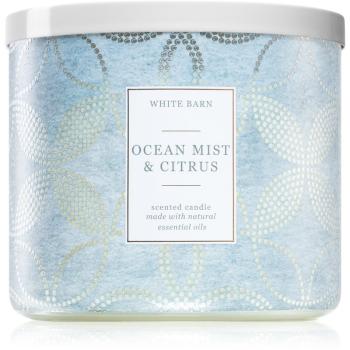 Bath & Body Works Ocean Mist & Citrus lumânare parfumată 411 g