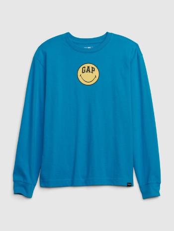 GAP Gap & Smiley® Tricou pentru copii Albastru