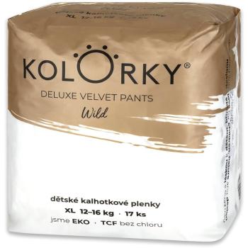 Kolorky Deluxe Velvet Pants Wild scutece tip chiloțel marimea XL 12-16 Kg 17 buc