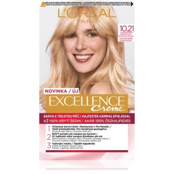 L’Oréal Paris Excellence Creme culoare par culoare 10.21 Very Light Pearl Blonde 1 buc