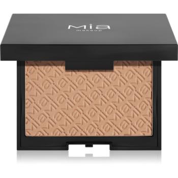 Mia Cosmetics Tan Builder Matte pudră compactă cu efect de ten bronzat cu efect matifiant culoare 01 Soft Tan 15 g