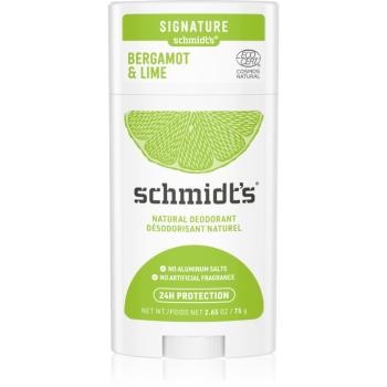 Schmidt's Bergamot + Lime deodorant stick 75 g