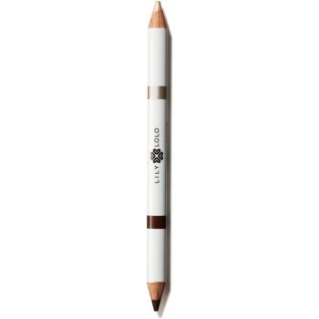 Lily Lolo Brow Duo Pencil creion pentru sprancene culoare Medium 1,5 g