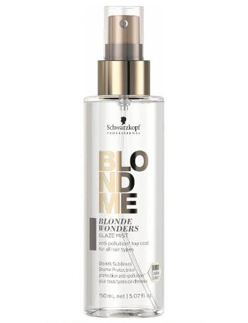 Schwarzkopf Professional Loțiune de protecție pentru toate tipurile de păr blond BLONDME Blonde Wonders (Glaze Mist) 150 ml