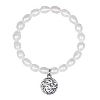 JwL Luxury Pearls Pearl brățară Tree of Life JL0549