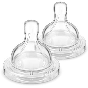 Philips Avent Anti-colic Flow 3 tetină pentru biberon anti-colici 3 m+ Medium Flow 2 buc