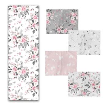 Set 4 suporturi textile pentru farfurii și napron Minimalist Home World