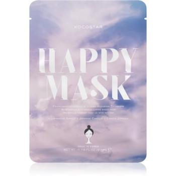 KOCOSTAR Happy Mask mască textilă de îngrijire cu efect de hidratare 23 ml