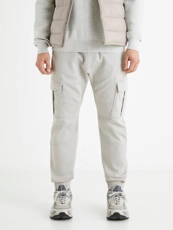 Celio Cargo Pantaloni Gri