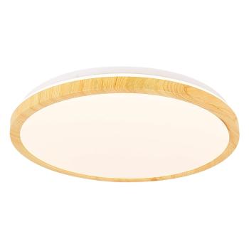 Plafonieră în culoare naturală LED ø 48 cm Gandava – Candellux Lighting