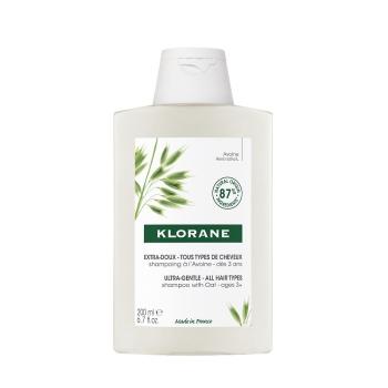 Klorane Șampon fin pentru toate tipurile de păr Ovăz (Ultra Gentle Shampoo) 200 ml