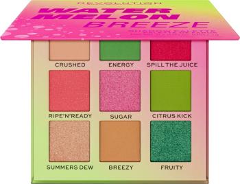 Revolution Paletă cu farduri de ochi Hot Shot Watermelon Breeze (Shadow Palette) 9 g