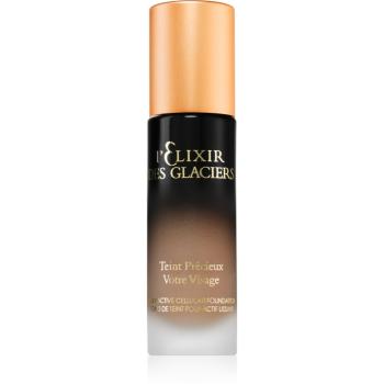 Valmont l' Elixir Des Glaciers Teint Précieux fond de ten cu acoperire ridicată pentru netezirea pielii si inchiderea porilor culoare Amber Beige in F