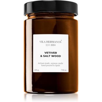 Vila Hermanos Apothecary Vetiver & Salt Wood lumânare parfumată 225 g