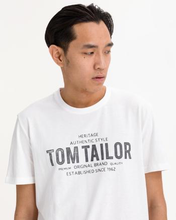 Tom Tailor Tricou Alb
